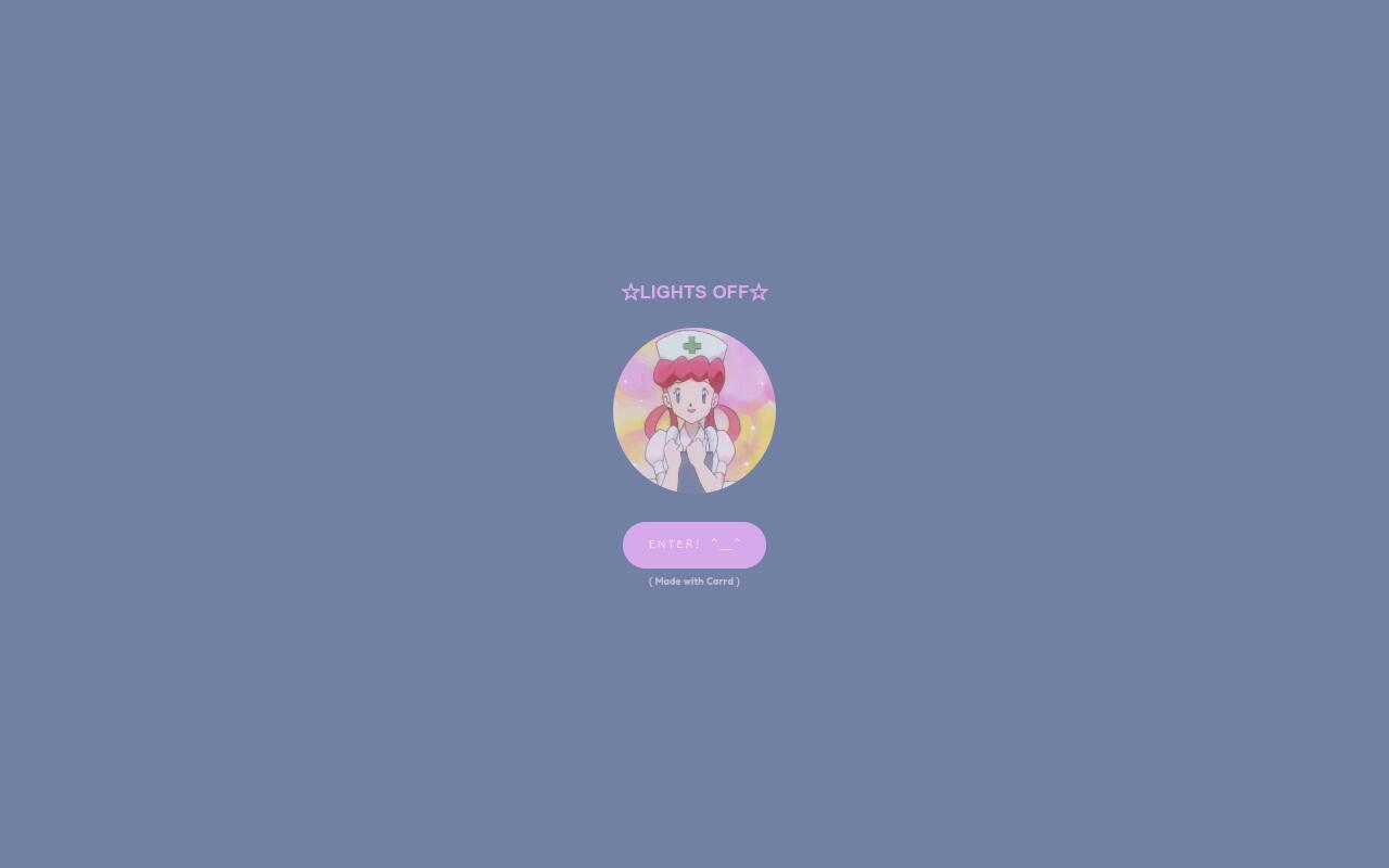 Carrd profile picture for @dancing